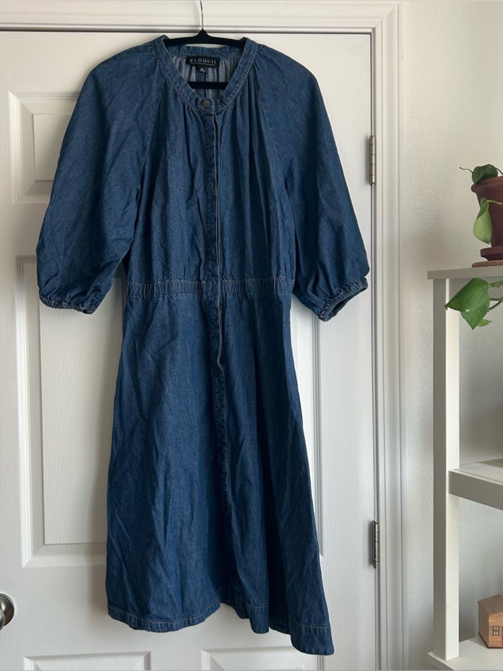 Eloquii denim mini dress size 20